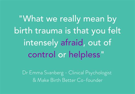 What Is Birth Trauma - Make Birth Better