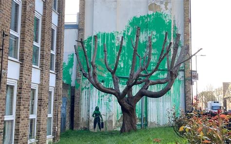 Finsbury Park Mural Banksy Confirms He Is Behind North London Tree