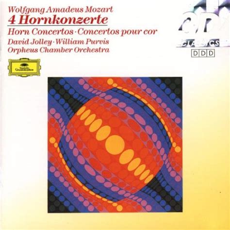 Mozart 4 Hornkonzerte 4 Horn Concertos Mozart Amazon Fr CD Et