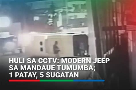 Modern Jeep Tumagilid Sa Mandaue City 1 Patay 5 Sugatan ABS CBN News