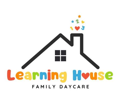 Colorful Fun Daycare Logo, Cute Educational Home Daycare Logo, Family ...