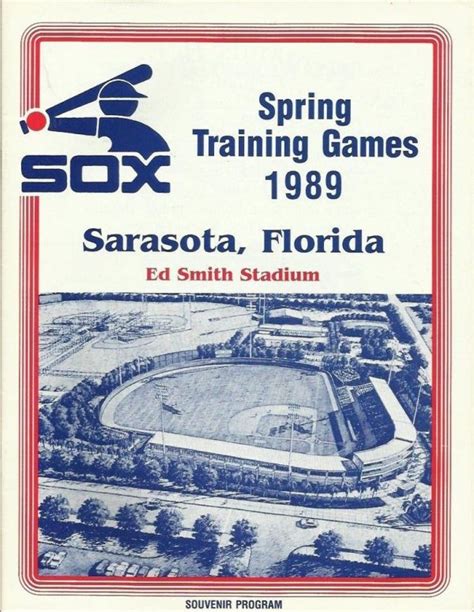 1989 Chicago White Sox Game Publications SportsPaper Info