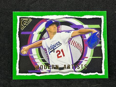 2020 Topps Gallery Heritage Green Ht 27 Walker Buehler 250 For Sale