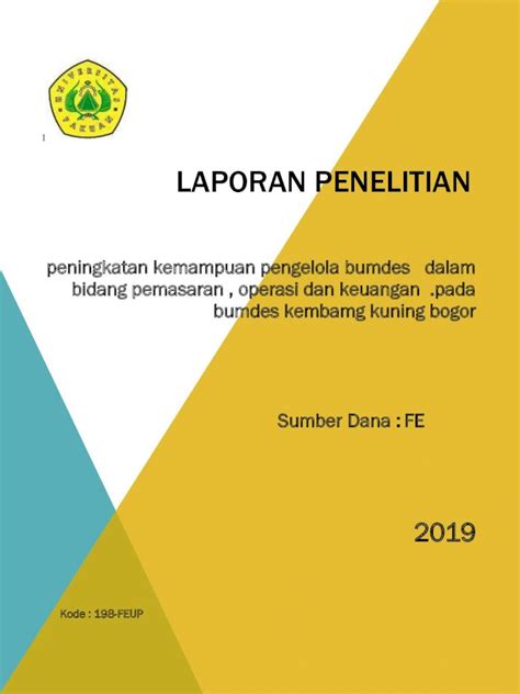 Pdf Laporan Penelitian Repository Unpak Ac Id Analisis Hasil