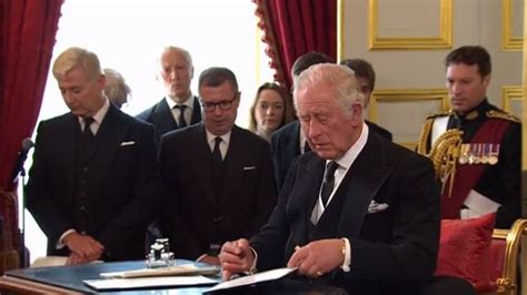 King Charles III Formally Proclaimed Britain S New Monarch Video