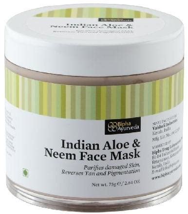 Neem Face Mask - Bipha Drug Laboratories, Kottayam, Kerala