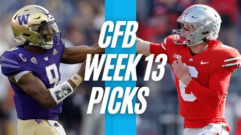 College Football Picks Week All Saturday Games Ncaaf Best Bets