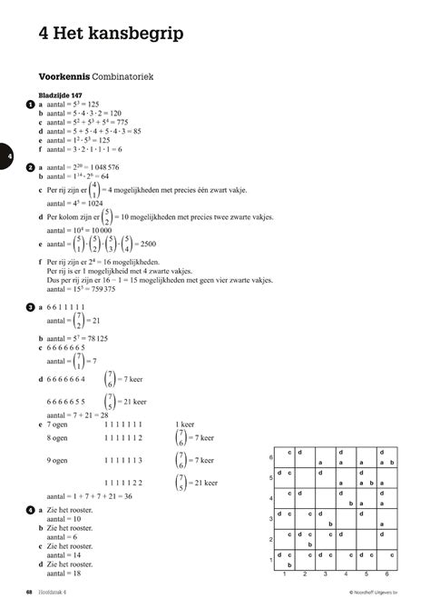 Uitwerkingen H Antwoorden Wiskunde Studeersnel