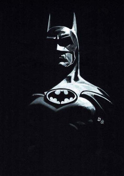 Batman Black And White By Darranged On Deviantart Artofit