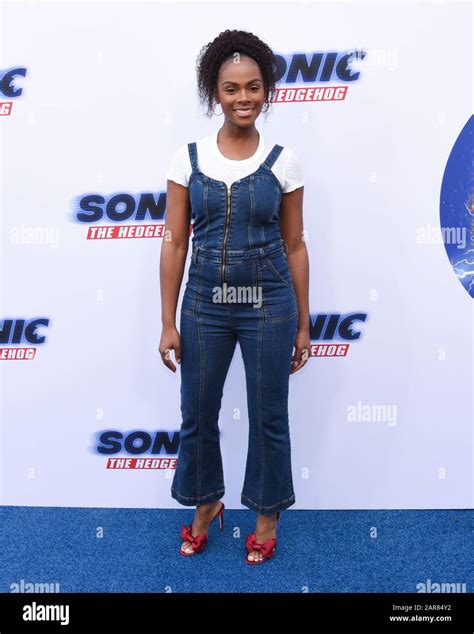 January 25 2020 Hollywood Ca Usa Tika Sumpter Attends Sonic The