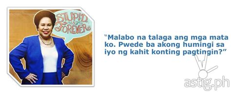 10 of the funniest quotes from Miriam's "Stupid is Forever' - ASTIG.PH