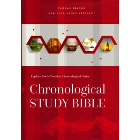 NKJV Chronological Study Bible - Hardcover