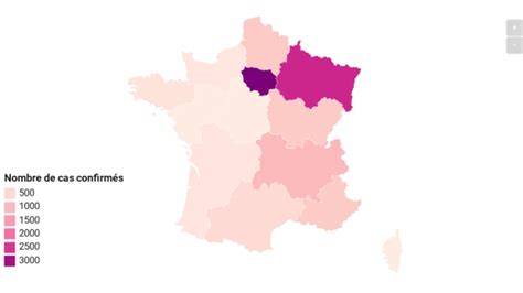 Carte Coronavirus Le Nombre De Cas Explose En Ile De France