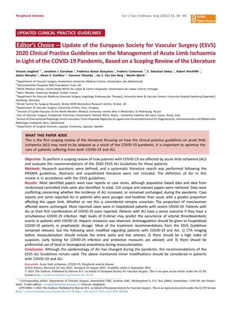 Pdf Updated Clinical Practice Guidelines Editors Choice Update Of The European Society For