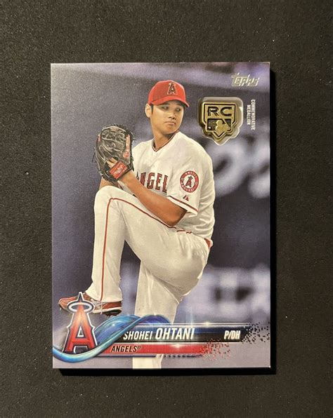 Yahoo Shohei Ohtani Topps Rc Logo Medallio