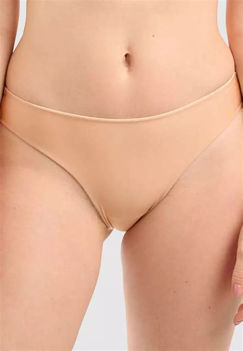 Buy Sans Complexe Unseen No Show Brazilian Style High Cut Tanga Brief