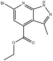 Ethyl 6 Bromo 3 Methyl 1H Pyrazolo 3 4 B Pyridine 4 Carboxylate 1396779