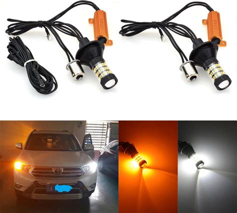 Auxito Bau S Py W Led Amber Turn Signal Daytime Running Light