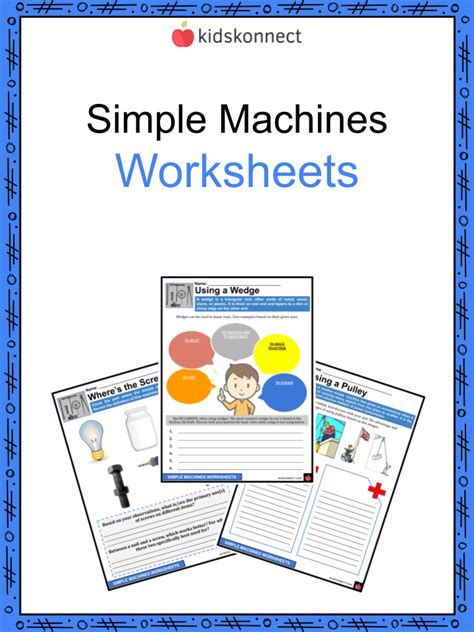 Work, Power & Simple Machines Science Worksheets and Study Guides ...