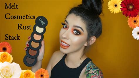 Melt Cosmetics Rust Stack Makeup Mars Youtube