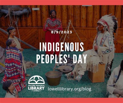 Indigenous Peoples Day Library Blog 📚 Pollard Memorial Library