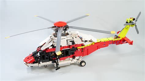 LEGO Technic 42145 Airbus H175 Rescue Helicopter Speed Build YouTube