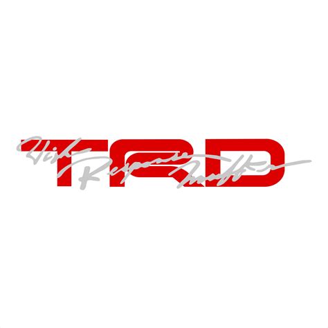 Toyota TRD Decal