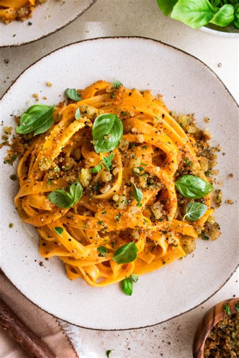 Creamy Tomato Pasta With Herb Breadcrumbs The Original Dish