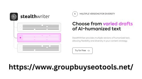 Stealthwriter Group Buy Best Bypass Ai Detection