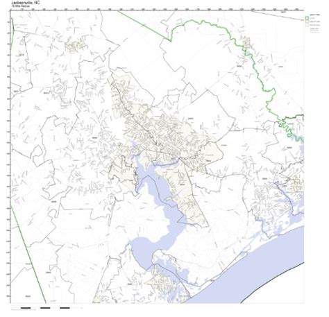 Jacksonville Area Zip Code Map