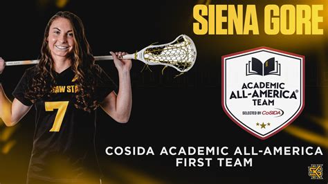 Gore Named Cosida Academic All America First Team Go Ksu Owls