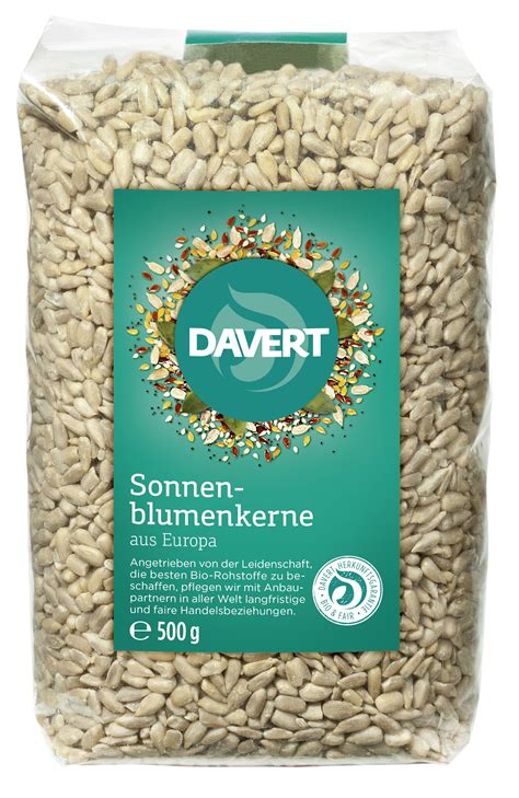 Sonnenblumenkerne 500 G DAVERT 65346