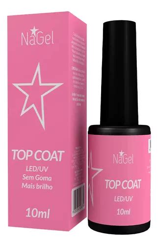 Top Coat Led Uv Nagel 10ml Parcelamento Sem Juros