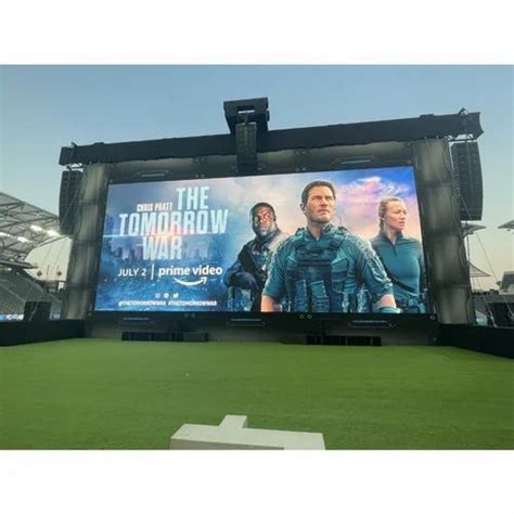 Vector Wall Mounted Outdoor Stage Background LED Display Big Screen, Dimension: 192 X 192 mm at ...