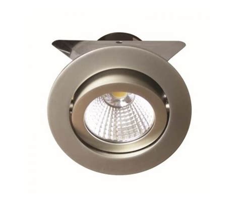 Spot Led Encastr Rond Orientable Lamelles W K