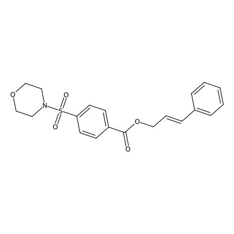 Buy E Phenylprop En Yl Morpholin Ylsulfonyl Benzoate