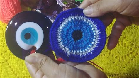 Como Tejer Tu Ojo Turco A Crochet Paso A Paso YouTube