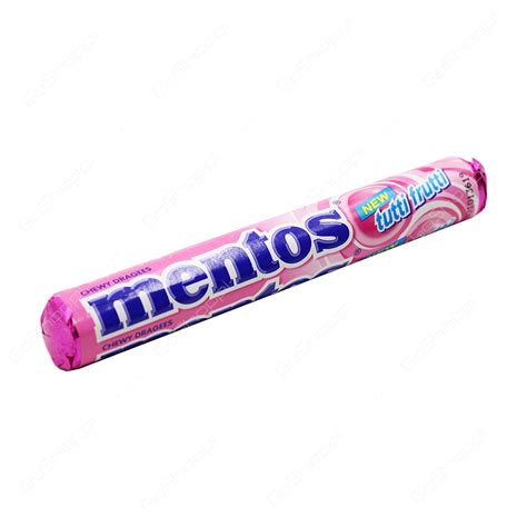 Mentos Chewy Dragees New Tutti Frutti 38 G Buy Online