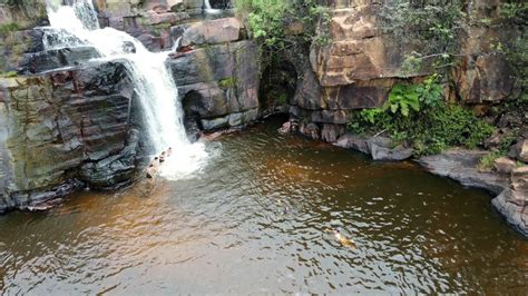 Cachoeira Do Fraga Em Rio De Contas Ba Imagens A Reas Youtube