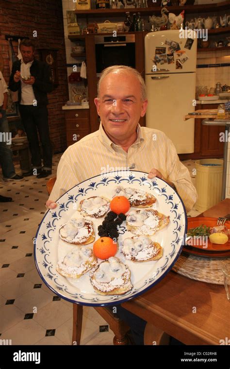 Peter Hahne On German Cooking Show Lafer Lichter Lecker Hamburg