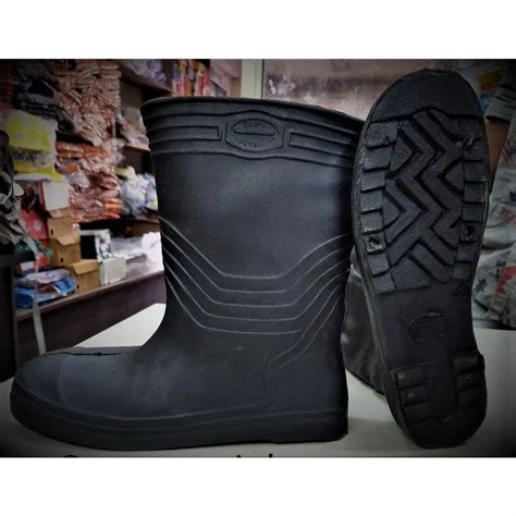 Full Comfort Plain Safety Industrial Gumboot For Industrial