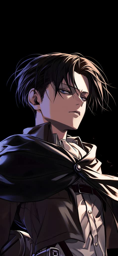 Levi Ackerman Black Attack on Titan Wallpaper - Anime Wallpaper