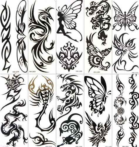 Realistic Butterfly Temporary Tattoo Designs - Inofashionstyle.com