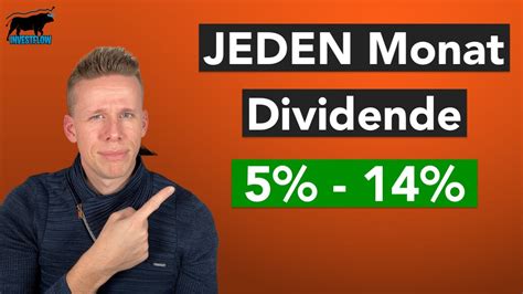 Interessantesten Dividenden Aktien Mit Monatlicher Dividende Meine