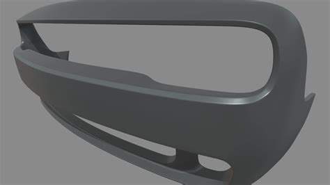 Front Bumper Dodge Challenger - 3D Model by ViperJr3D