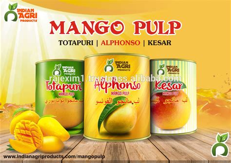 Totapuri Mango Pulp India Price Supplier Food