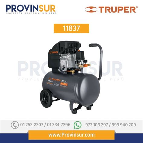 COMPRESOR AIRE 50 L 3 1 2 HP POTENCIA MÁXIMA 220V 60HZ 11837