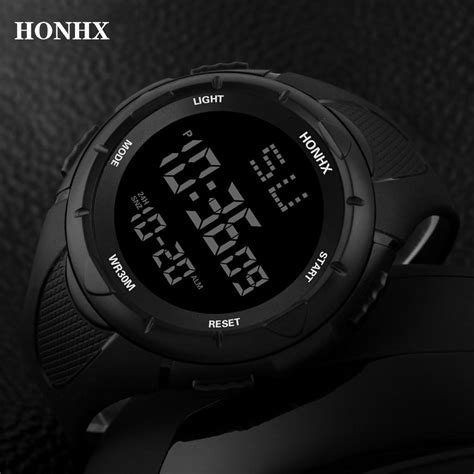 Buy Honhx Luxury Mens Digital Led Watch Date Sport Men Outdoor