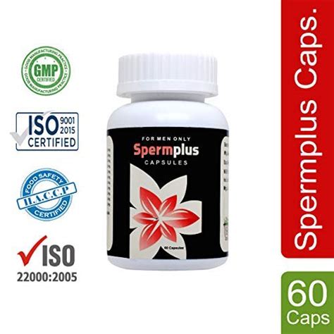 Spermplus 60 Capsules For Men Premium Male Fertility Supplement