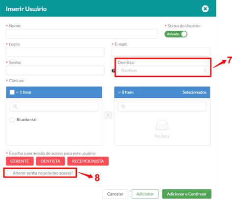 Como cadastrar novos usuários BlueDental Central de Ajuda